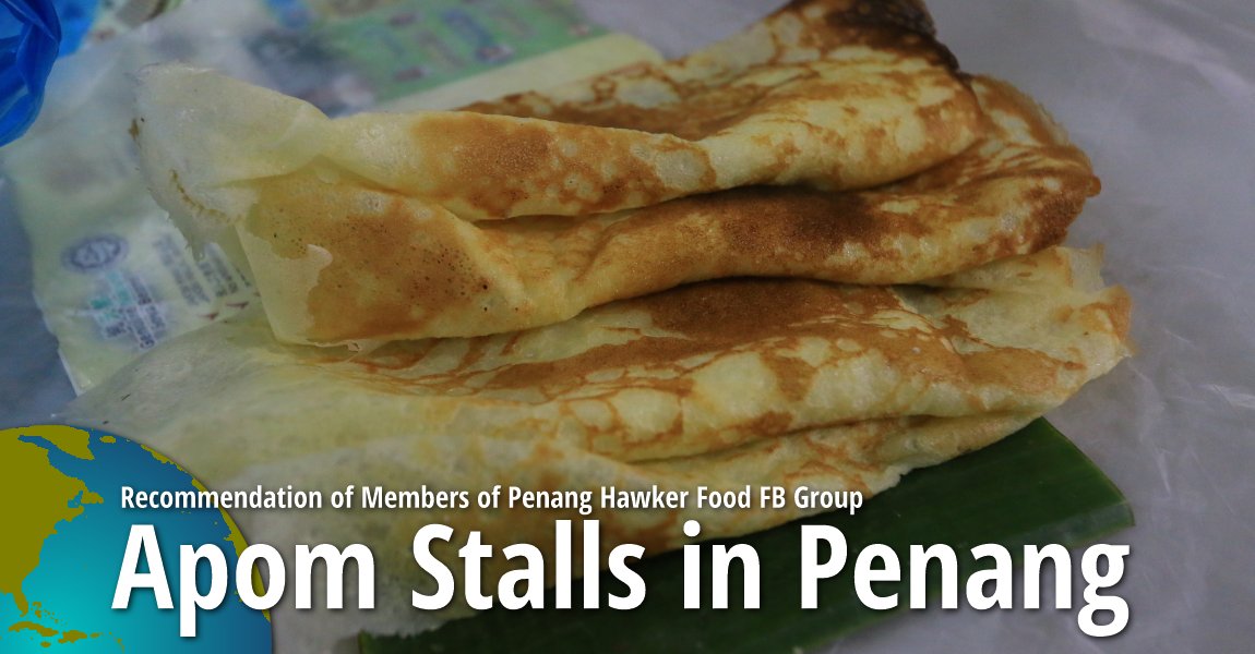 Recommended Apong Stalls in Penang