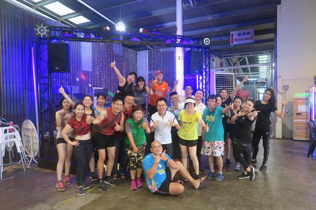 Cardio Dance at Fishermen's Wharf