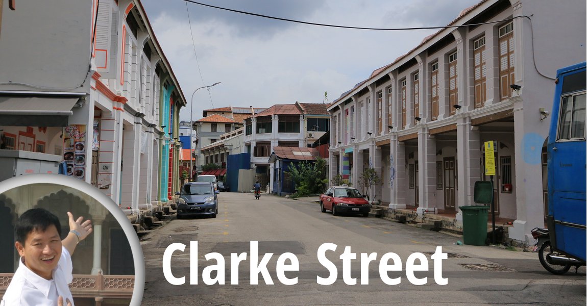 Clarke Street in George Town, Penang