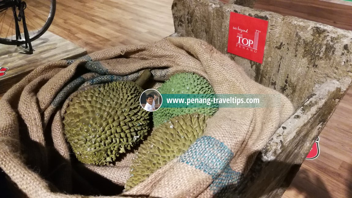 Durian - The King of Fruits, The TOP, Komtar, Penang