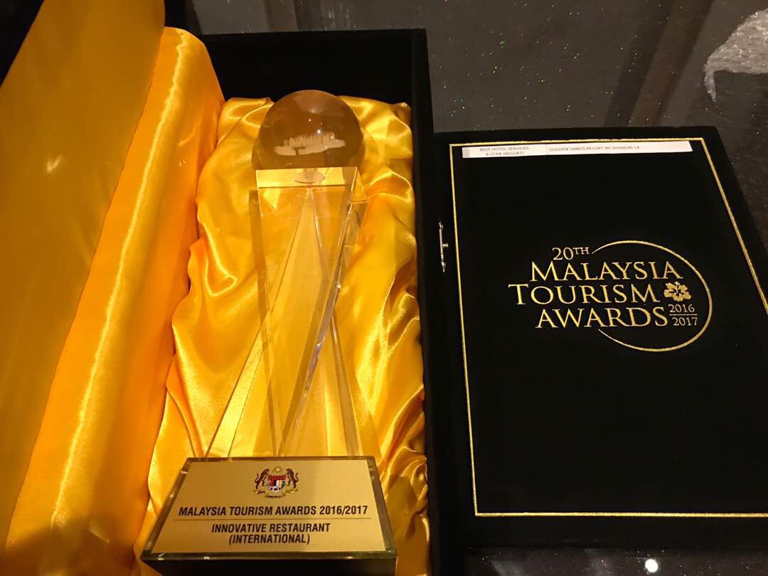 Feringgi Grill - Innovative Restaurant (International), 20th Malaysia Tourism Awards
