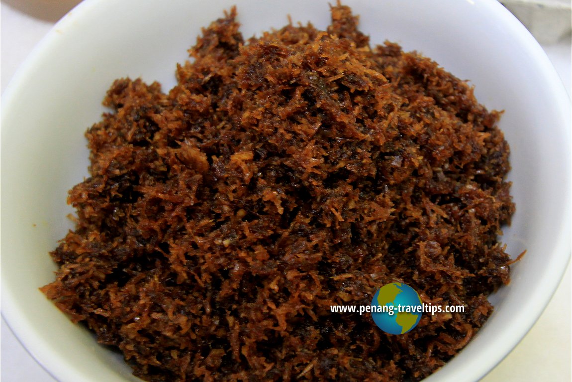 Grated Coconut in brown sugar