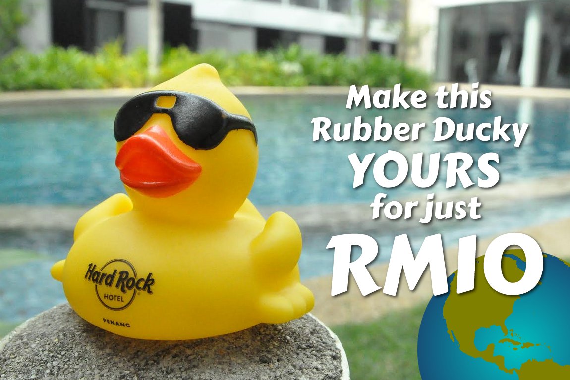 Quacking for a Cause @ Hard Rock Hotel Penang