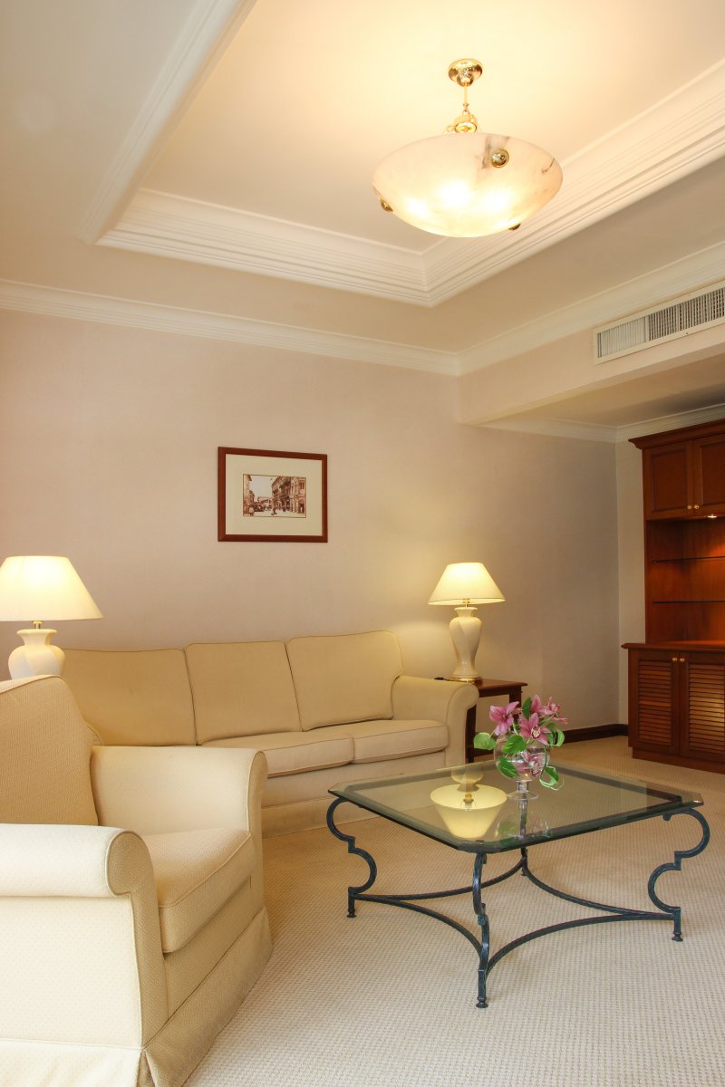 Living room, 3-Bedroom Apartment, Hotel Equatorial Penang