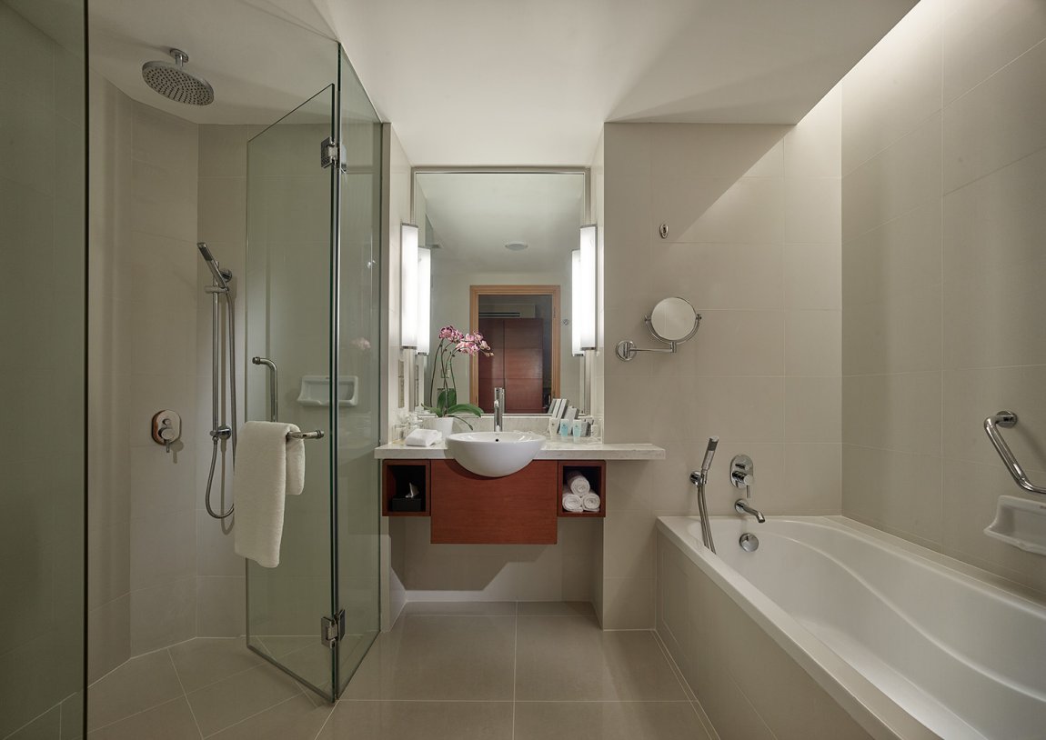 Bathroom of the Premier Room, Hotel Equatorial Penang