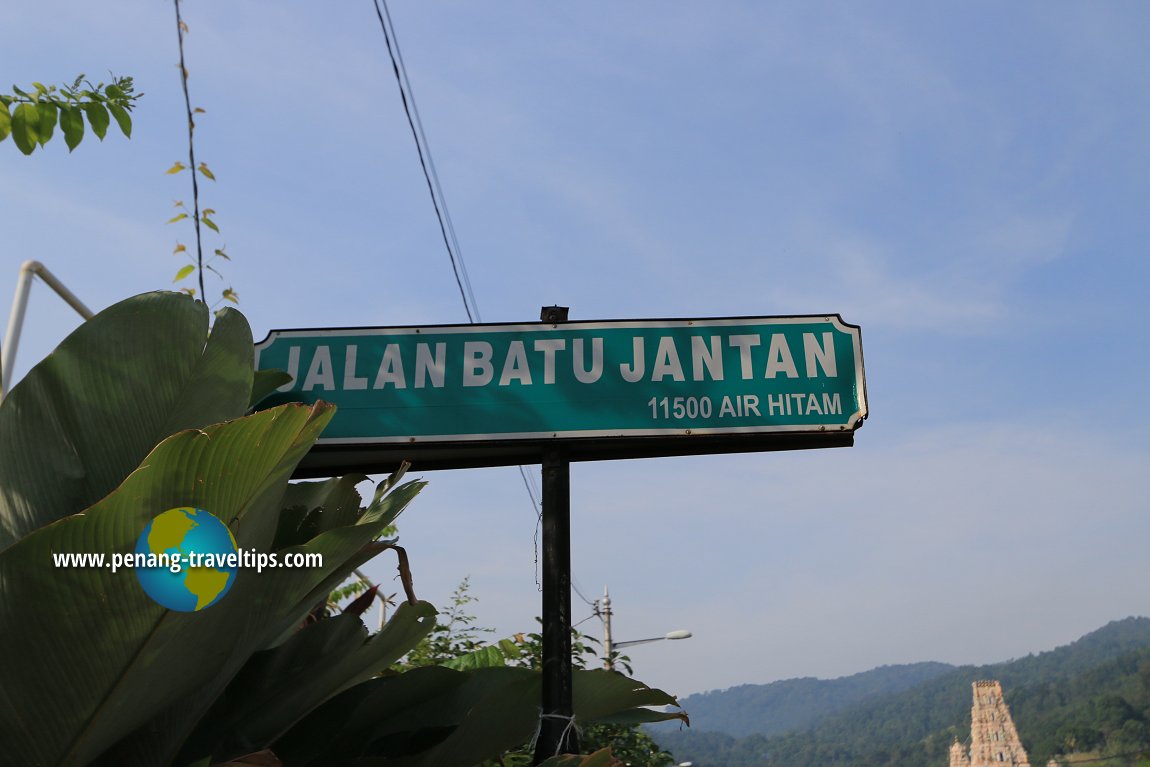 Jalan Batu Jantan roadsign