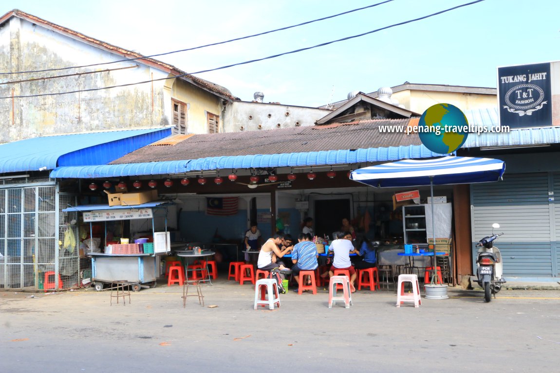 Hawker stall on Jalan Danby