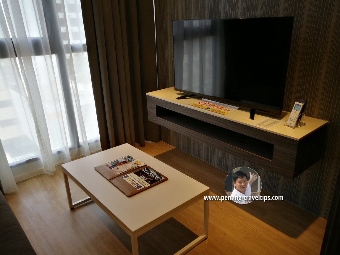 Living room, Serene Suite, The Granite Luxury Hotel