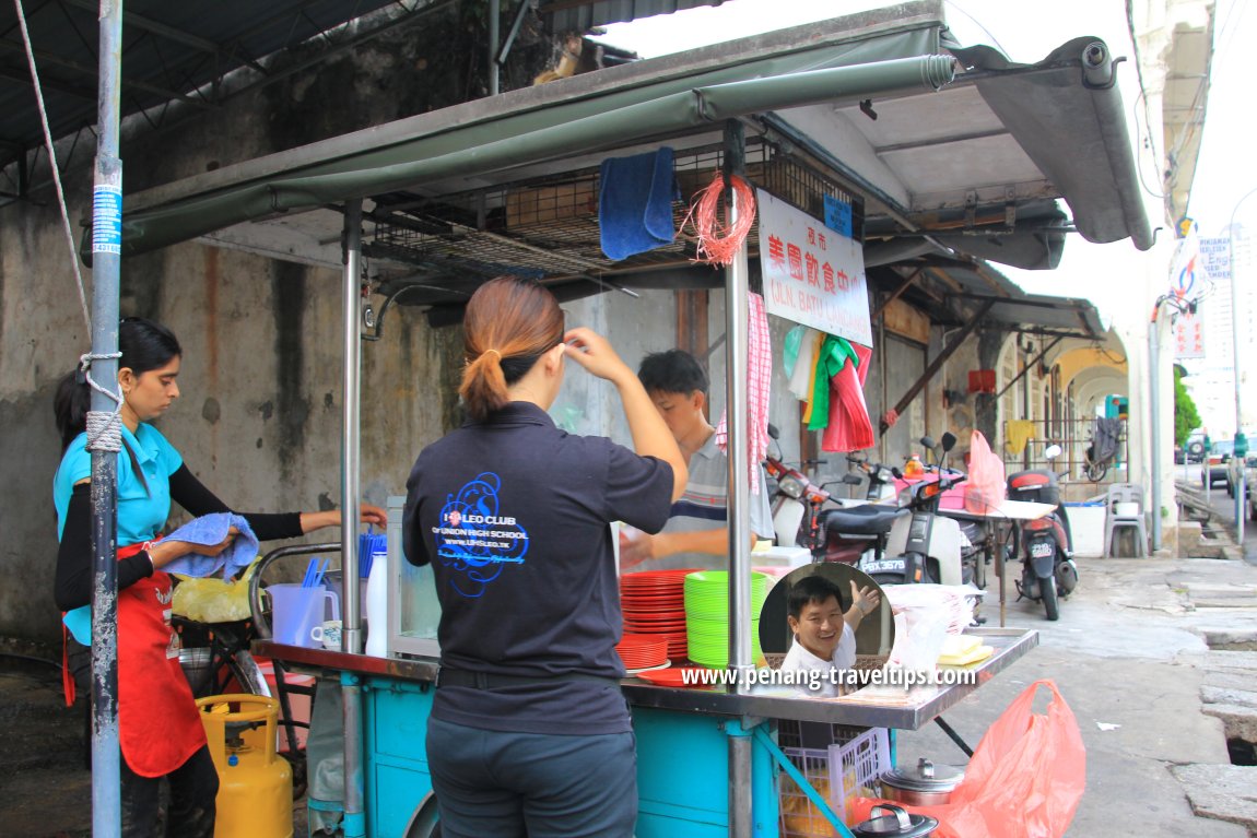 Macalister Chee Cheong Fun stall