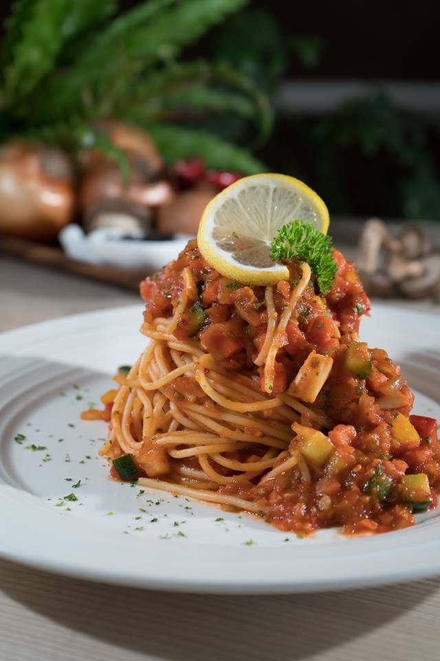 Vege Bolognese @ Mellowcup Cafe