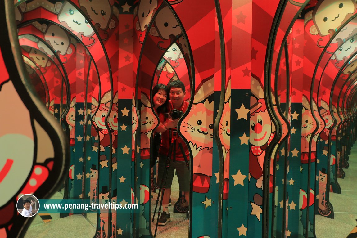 Mirror Maze at The TOP, Komtar, Penang