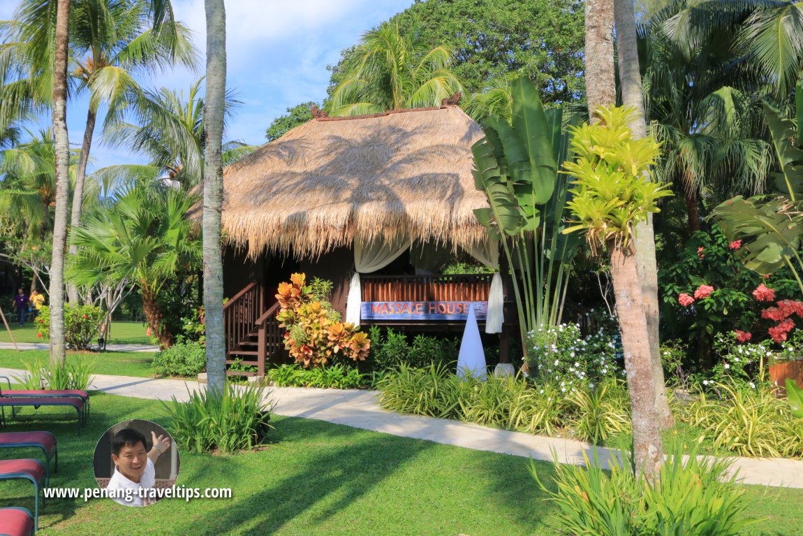 The Massage House on the grounds of PARKROYAL Penang Resort