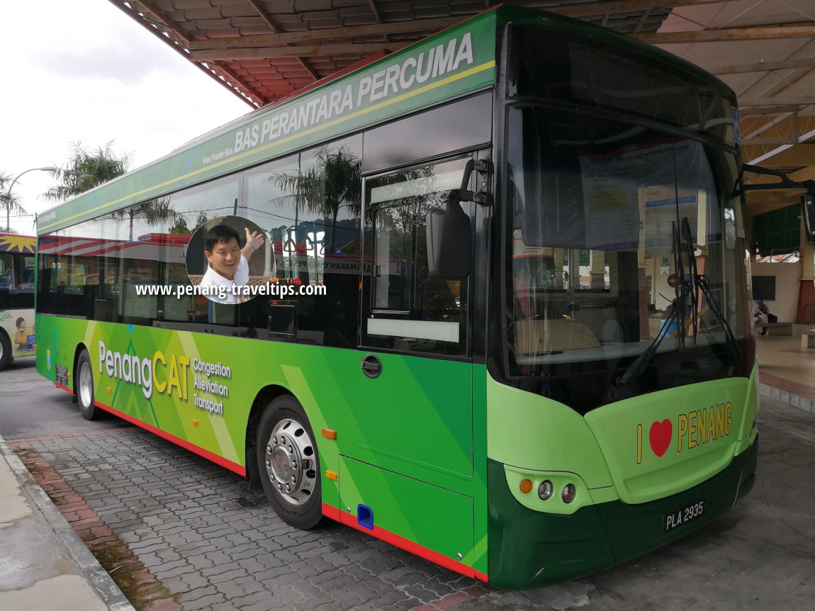 Penang CAT Free Feeder Bus