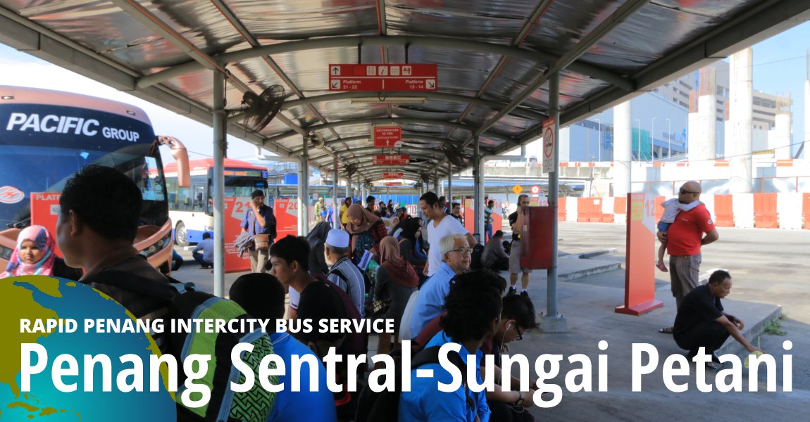 Penang Sentral-Sungai Petani Intercity Bus