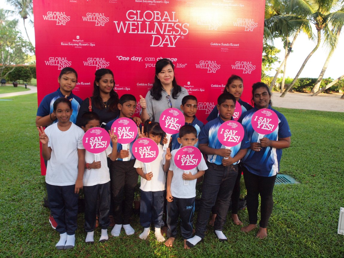 Global Wellness Day at Shangri-La Resorts in Penang