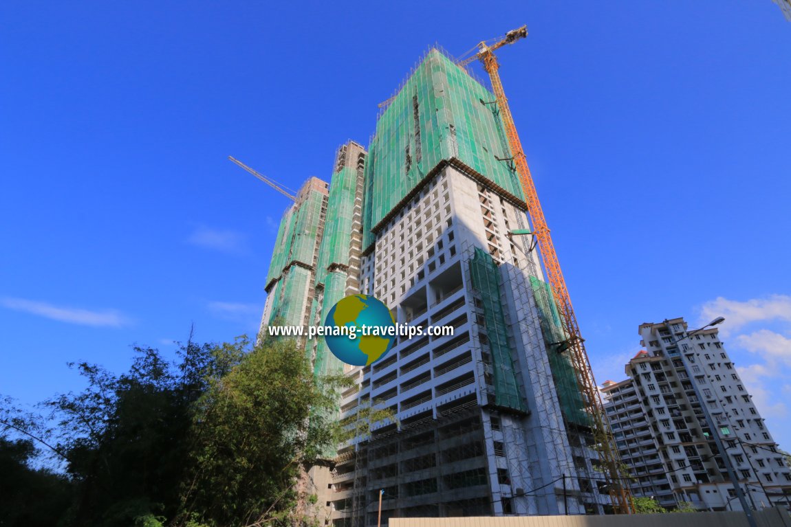 Taman Skyridge Apartment under construction