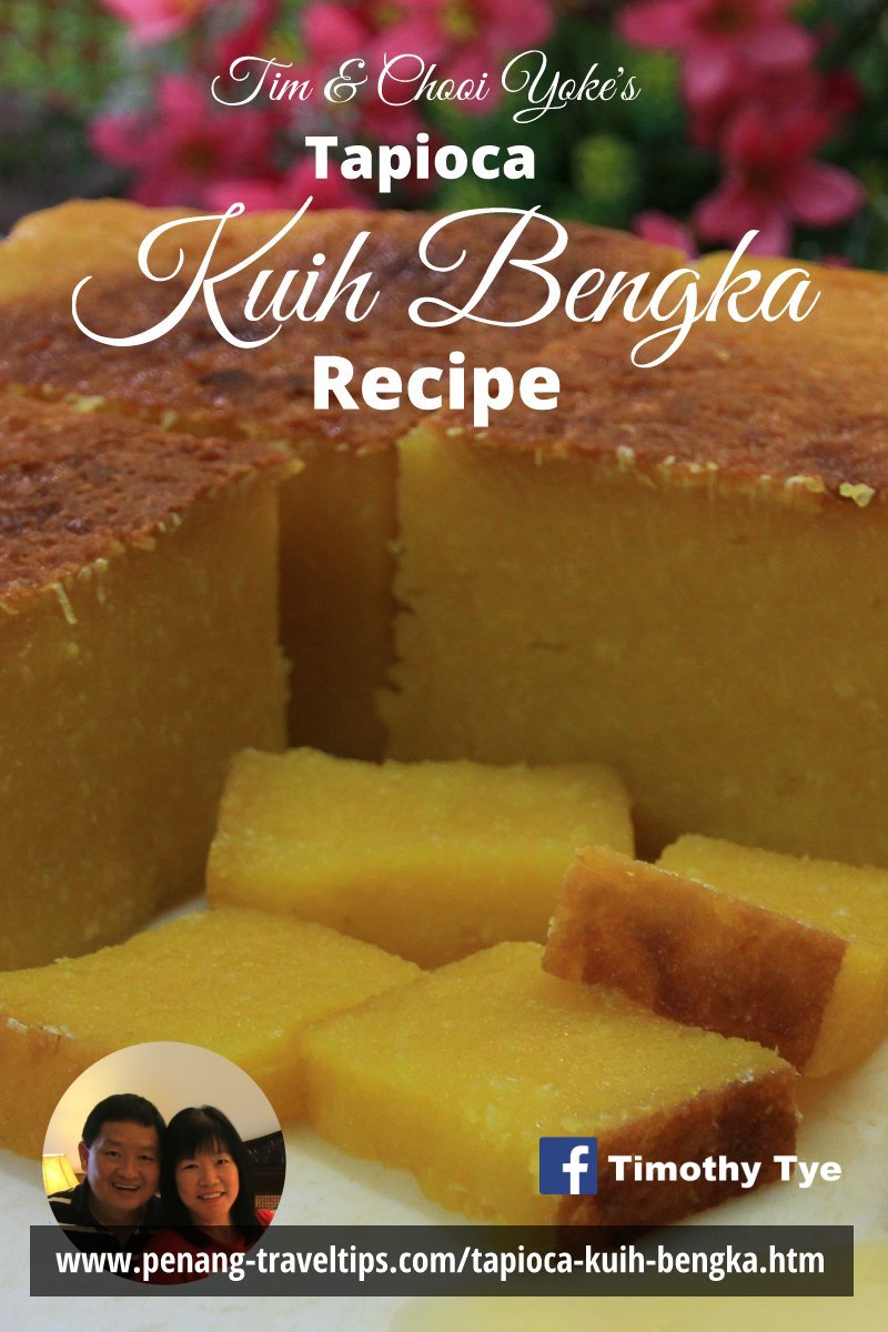 Tapioca Kuih Bengka Recipe