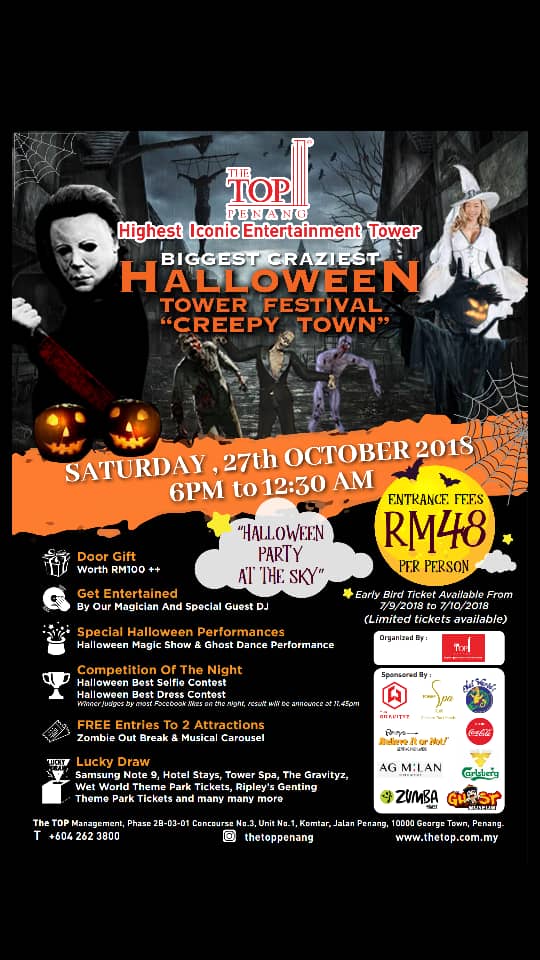 CREEPY TOWN Halloween Tower Festival