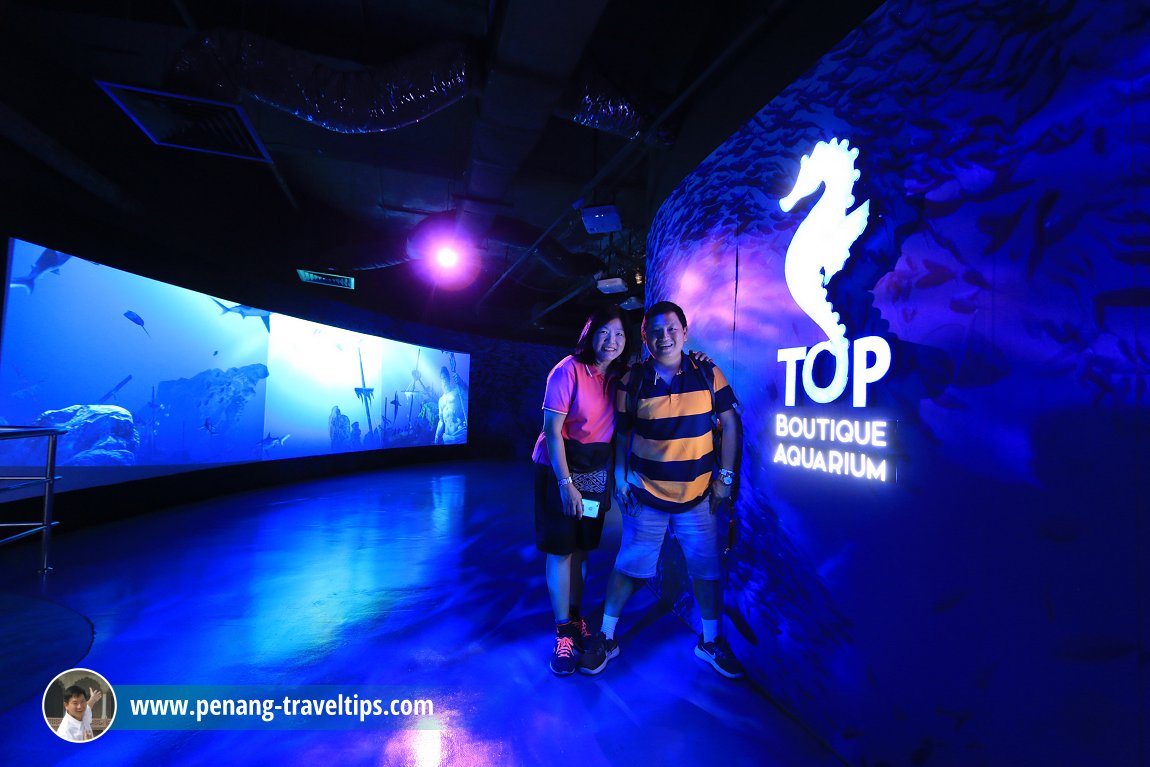 TOP Boutique Aquarium, The TOP, Komtar