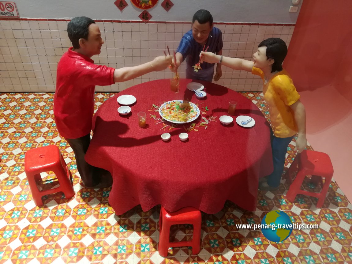 Yee Sang Diorama, Wonderfood Museum Penang