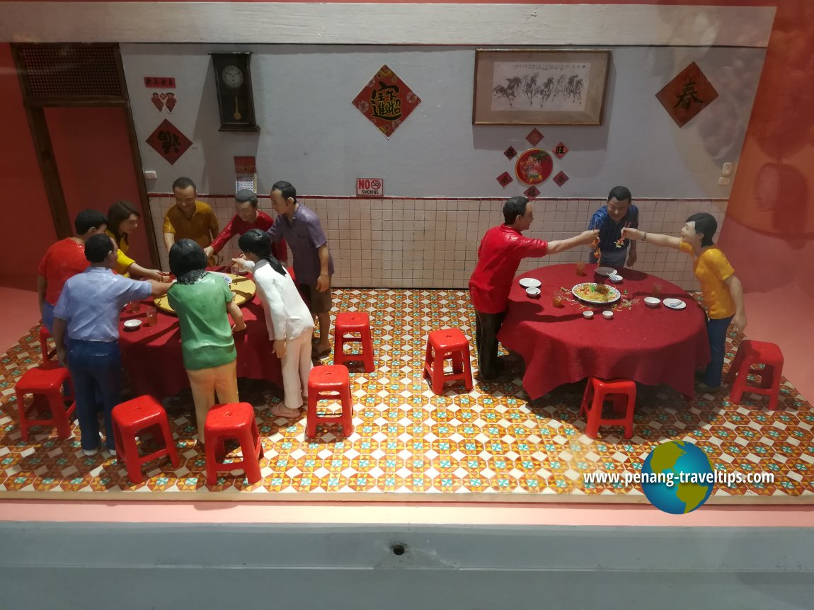 Yee Sang Diorama, Wonderfood Museum Penang