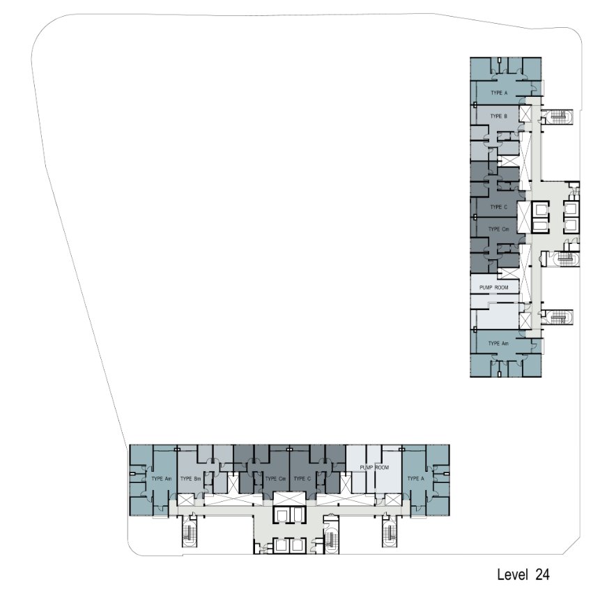 3 Residence floor plan