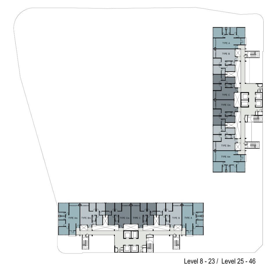 3 Residence floor plan