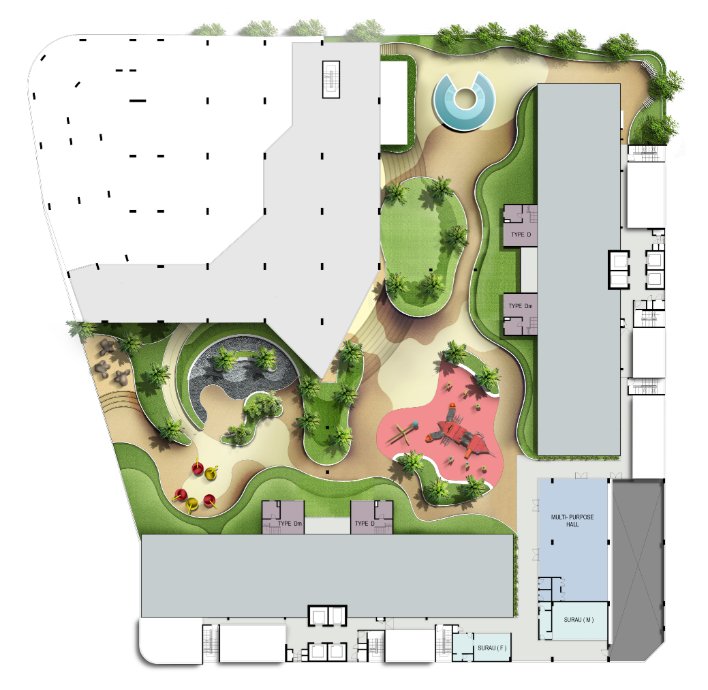 3 Residence floor plan