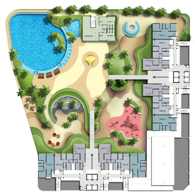 3 Residence floor plan