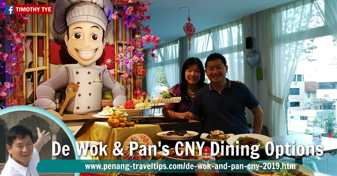De Wok & Pan Cafe's 2019 Chinese New Year Options