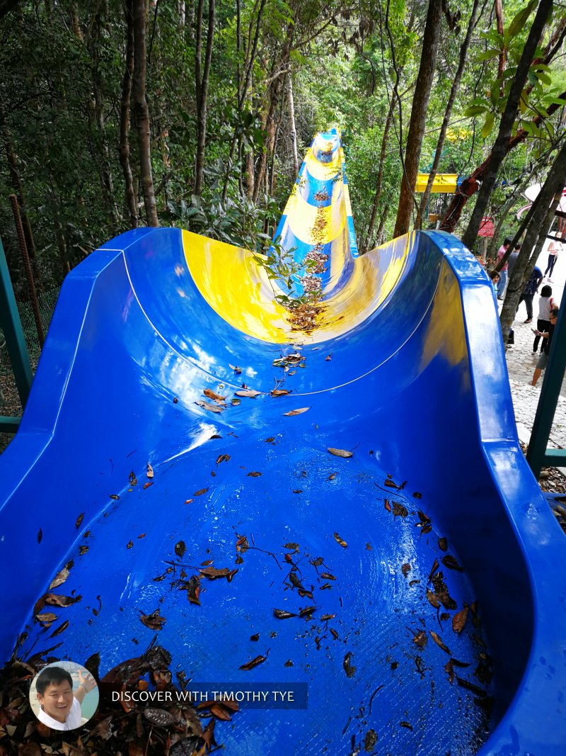 World longest tube water slide at ESCAPE Theme Park