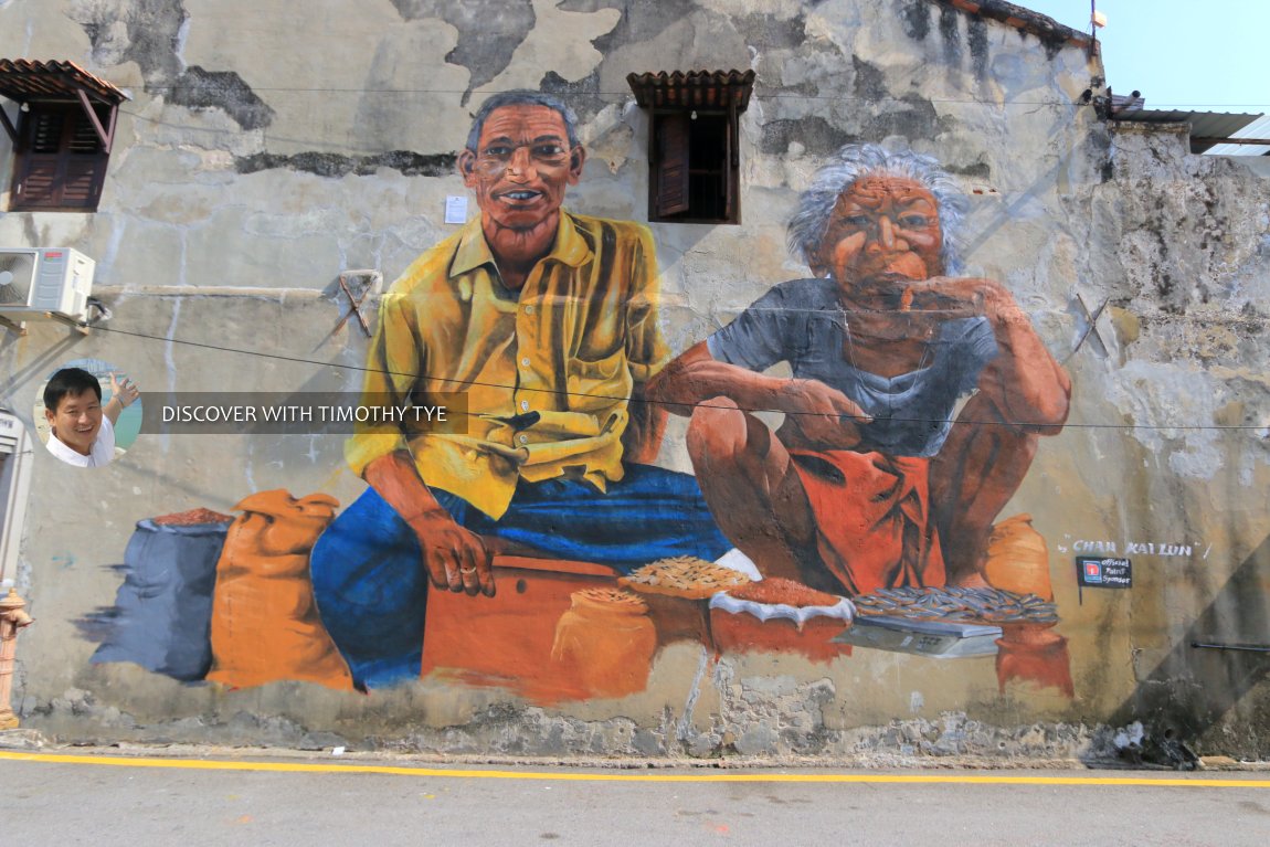 Mural on Fish Lane by Chan Kai Lun