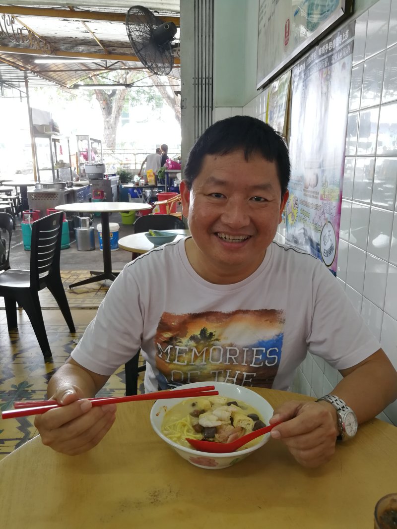 Kuantan Road Curry Mee Stall at Kedai Kopi Hai Beng, Pulau Tikus