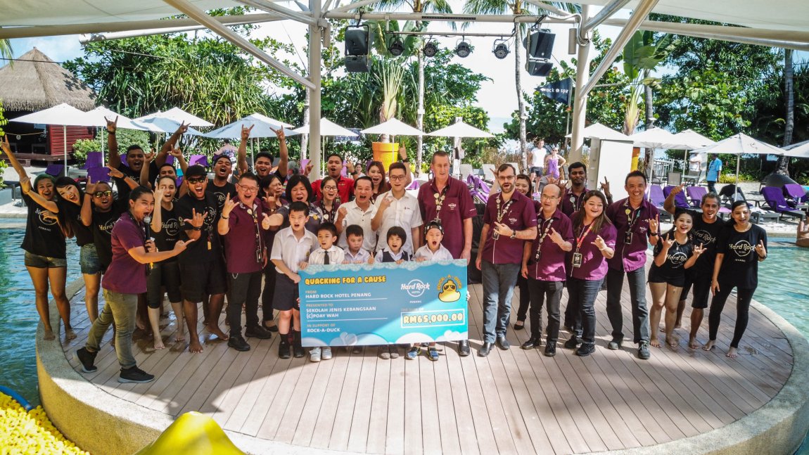 Quacking For A Cause @ Hard Rock Hotel Penang