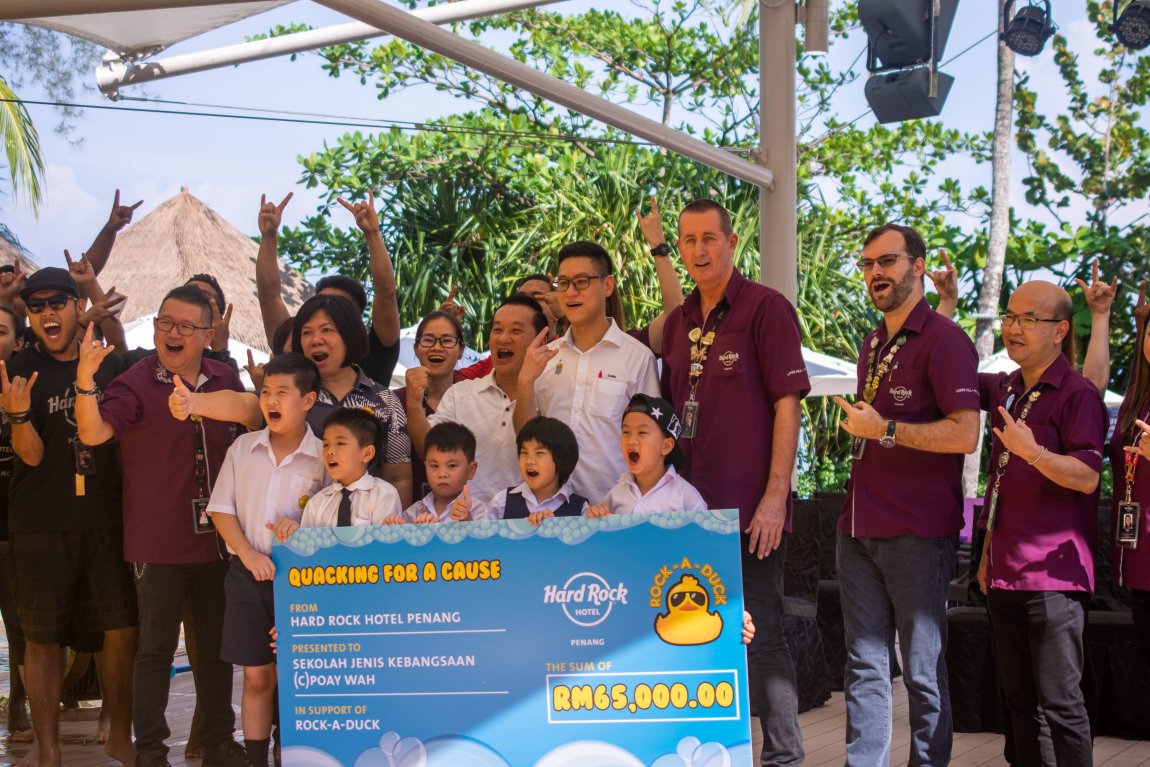 Quacking For A Cause @ Hard Rock Hotel Penang