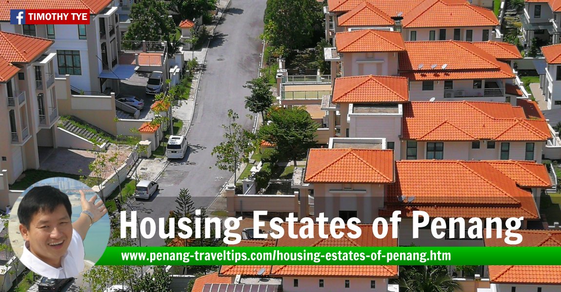 Housing estates of Penang