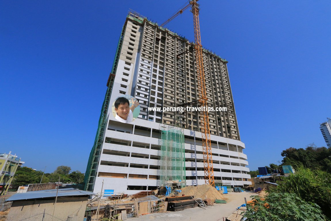 Iconic Vue under construction, Batu Ferringgi