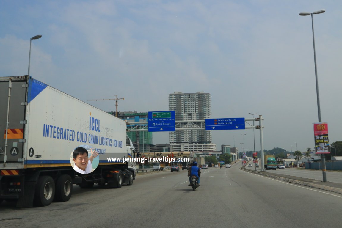 Jalan Bukit Tengah, Seberang Perai