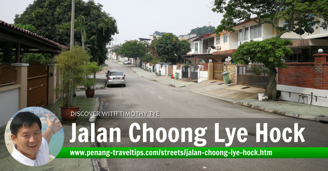 Jalan Choong Lye Hock, Tanjong Tokong, Penang