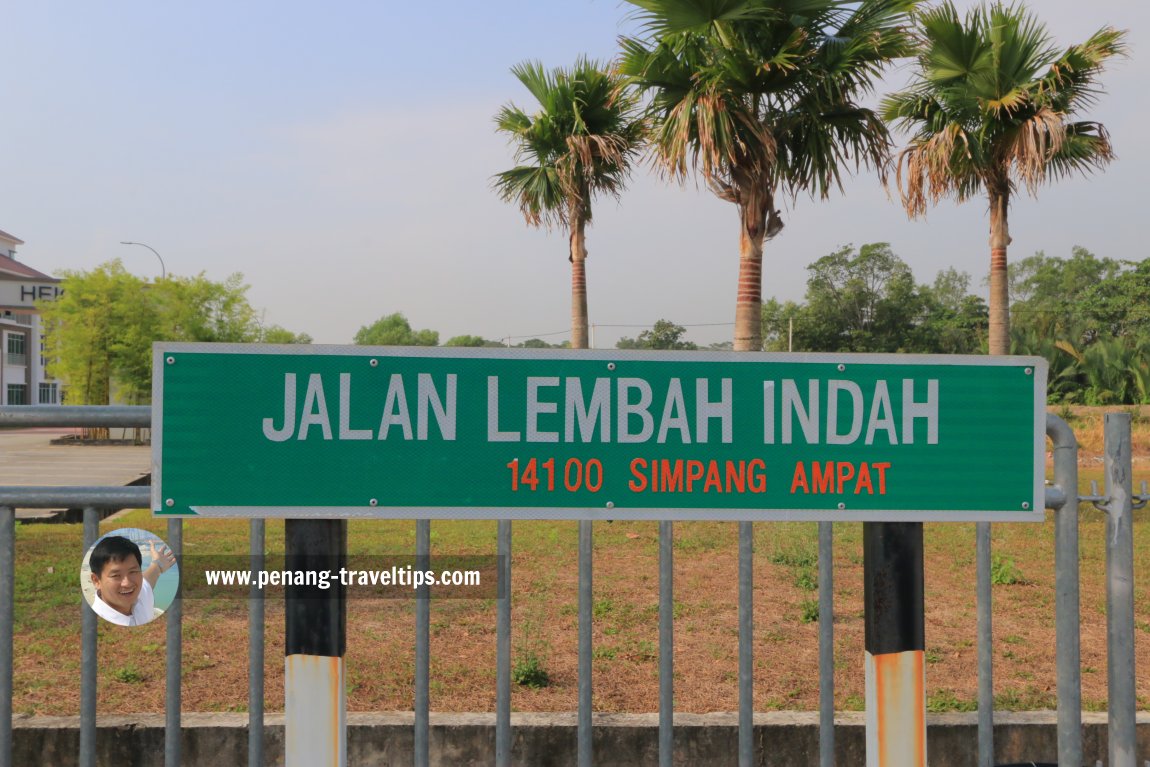 Jalan Lembah Indah, Bukit Tambun, Penang