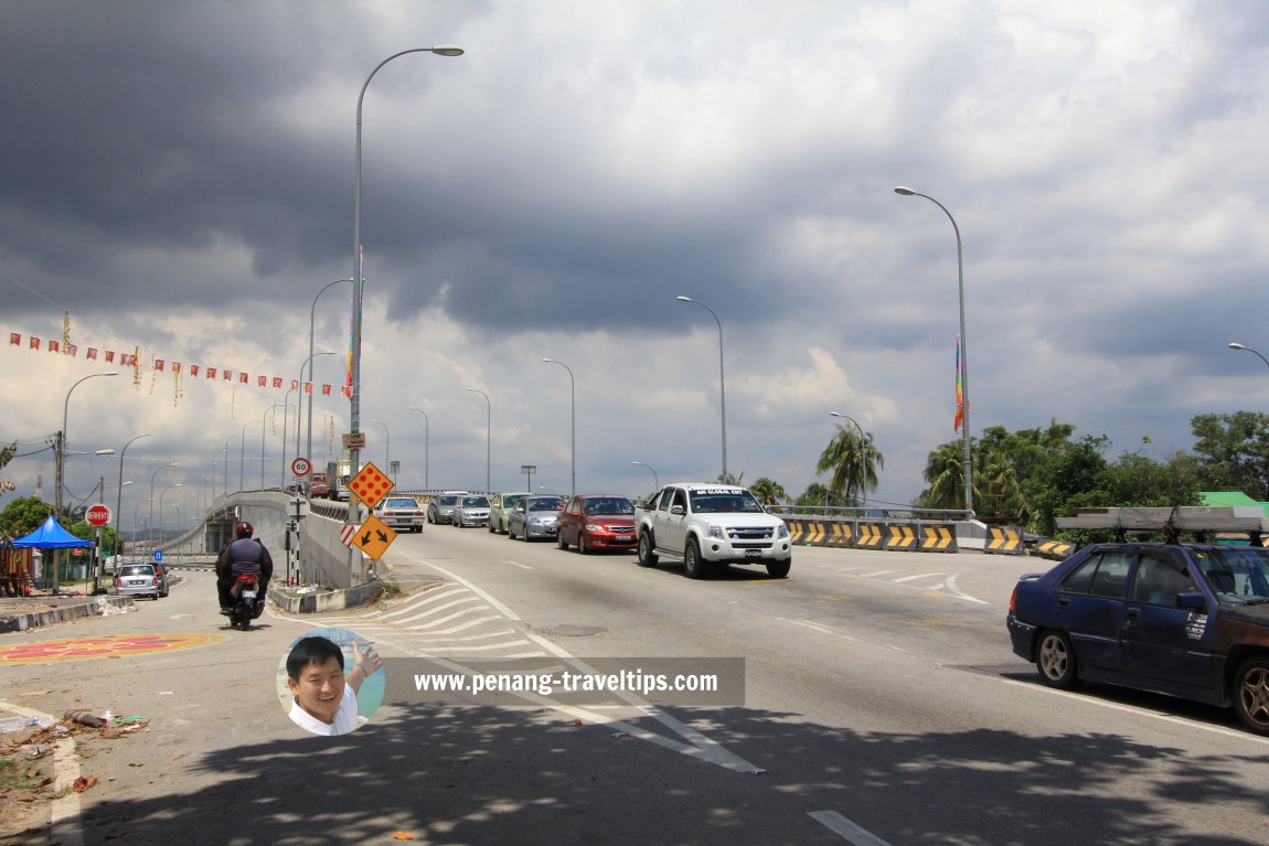 Jalan Tasek Flyover, Simpang Ampat