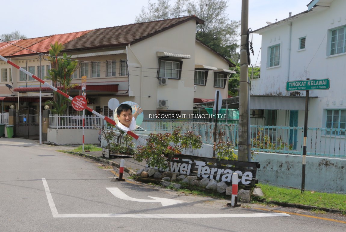 Kelawei Terrace signage