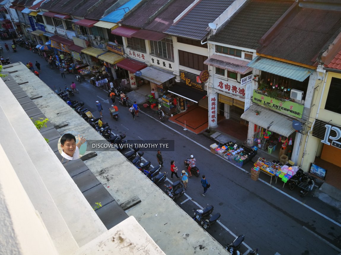 Kuala Kangsar Road, as seen from Chowrasta Market