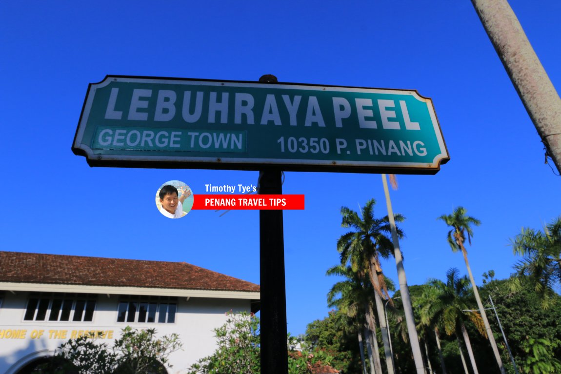 Lebuhraya Peel roadsign