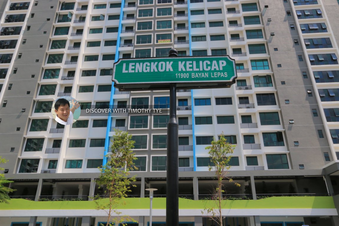 Lengkok Kelicap roadsign