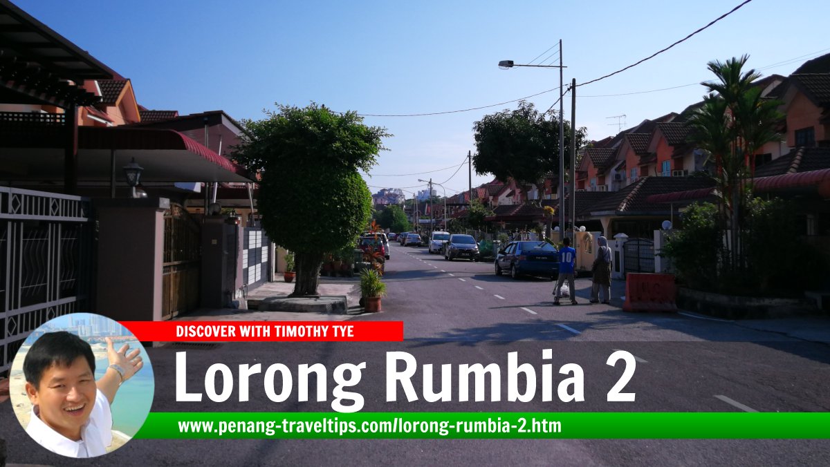 Lorong Rumbia 2, Sungai Nibong, Penang