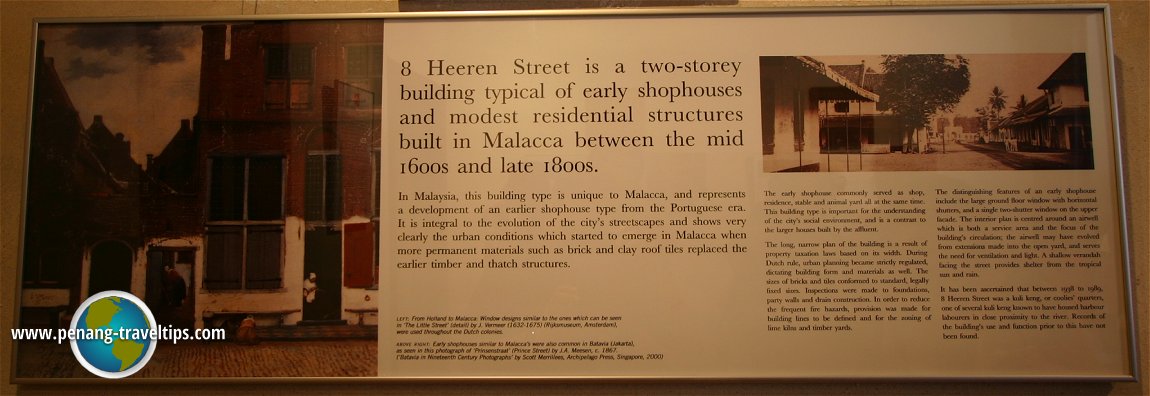 8 Heeren Street, Malacca