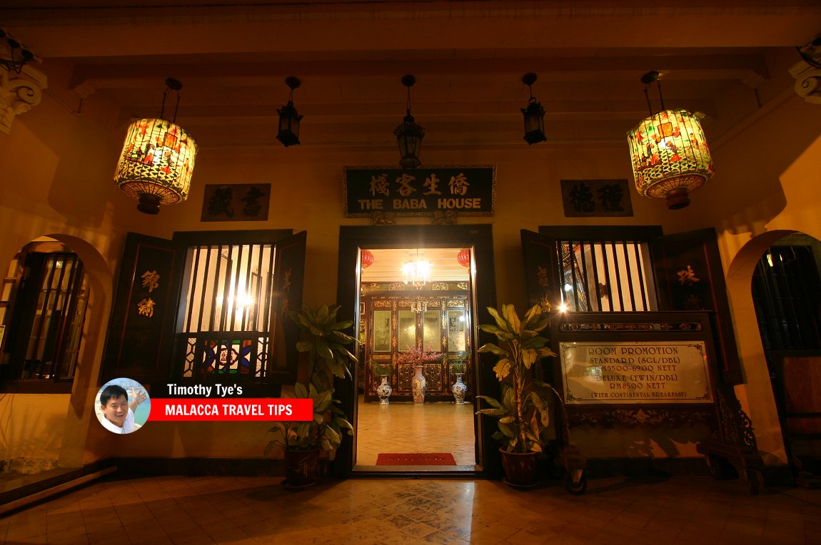 The Baba House Hotel, Malacca