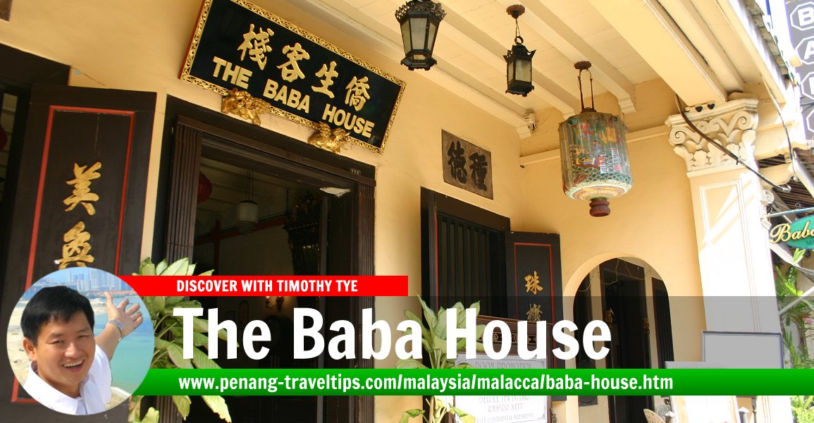 The Baba House Hotel, Malacca