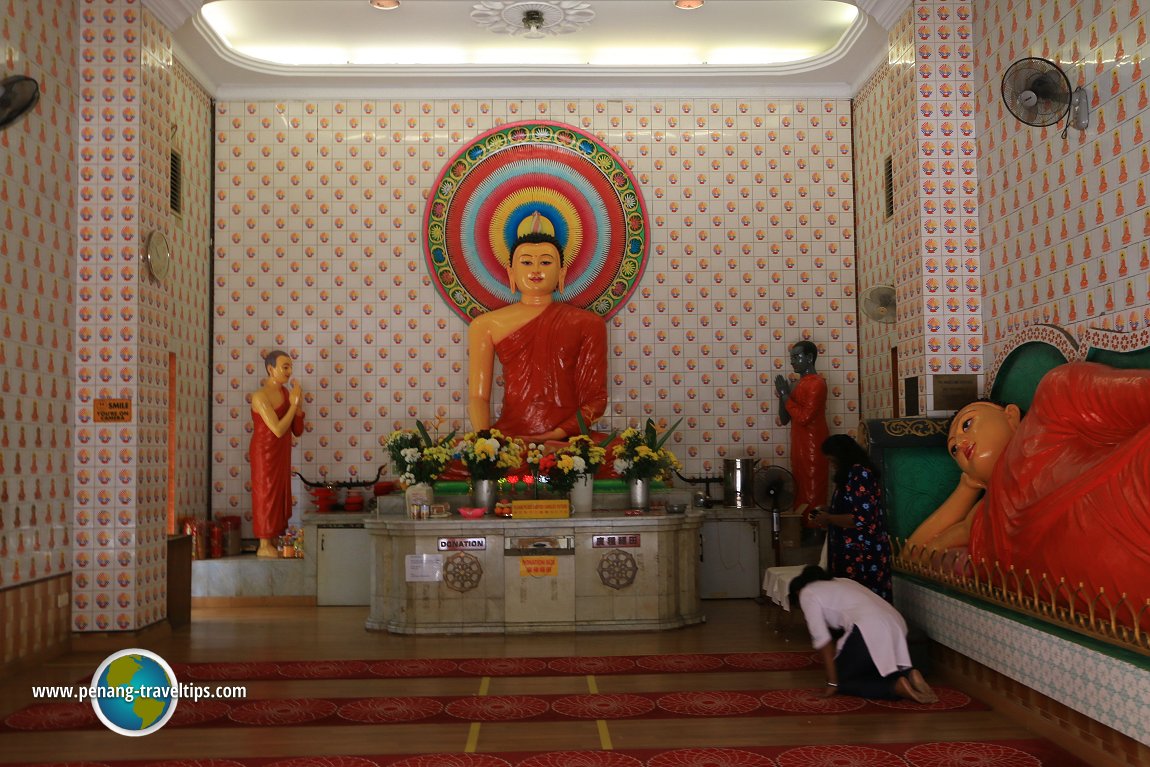 Seated Buddha image, Buddhist Maha Vihara